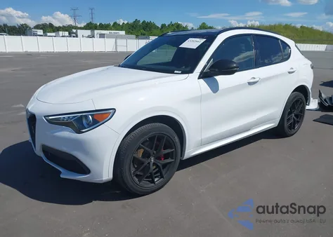2021 Alfa Romeo Stelvio Ti Sport Awd z USA, uszkodzony, nr VIN ZASPAKBN4M7D14786